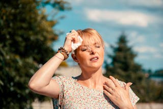 Heatstroke and heat exhaustion are common during heatwaves
